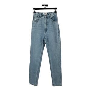 House of CB Jeans Bria Pale Blue High Waist Denim X-Small XS